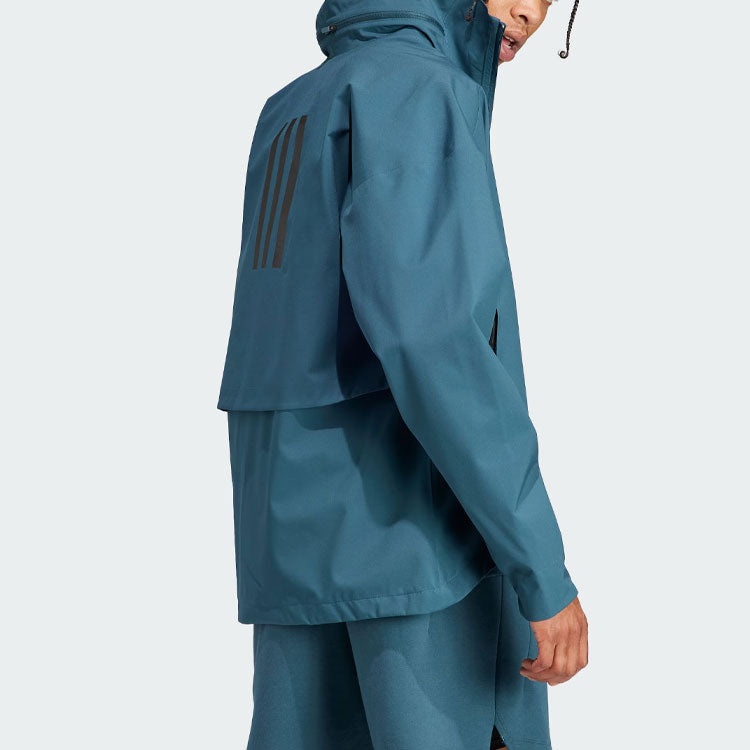 adidas Myshelter RAIN.RDY Jacket 'Turquoise' HZ5701 - 3