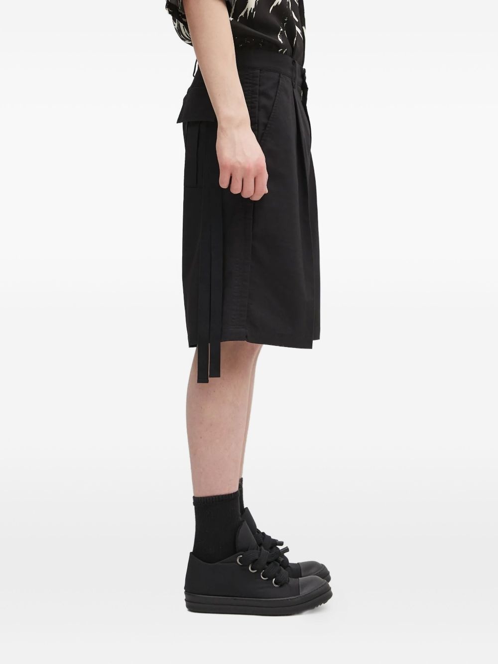 pleated shorts - 2
