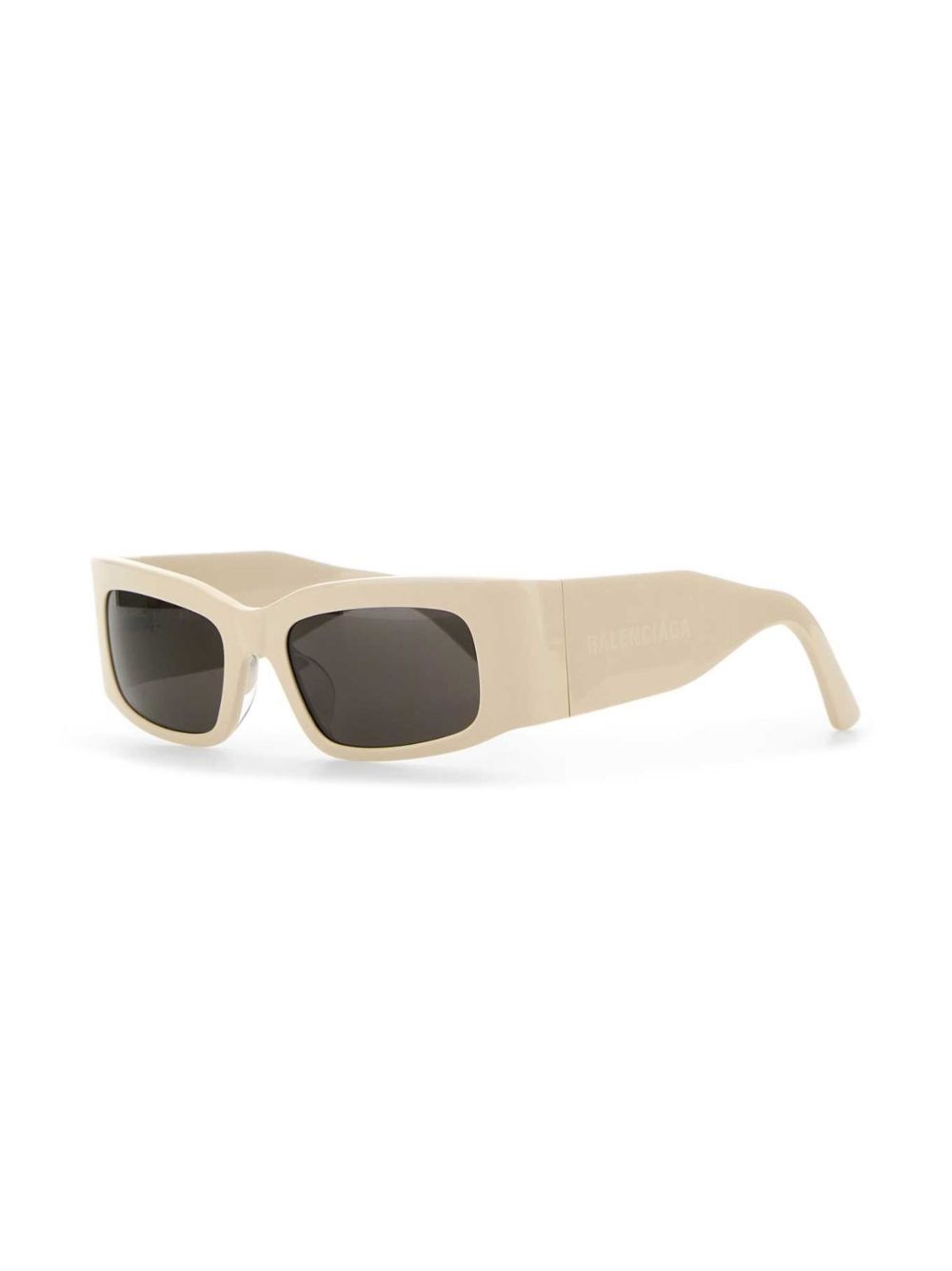 logo-print rectangle-frame sunglasses - 2