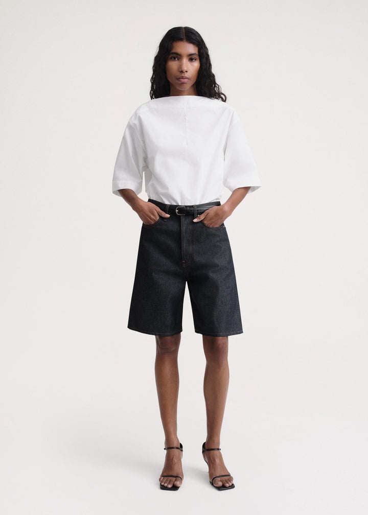 Classic denim shorts raw - 2
