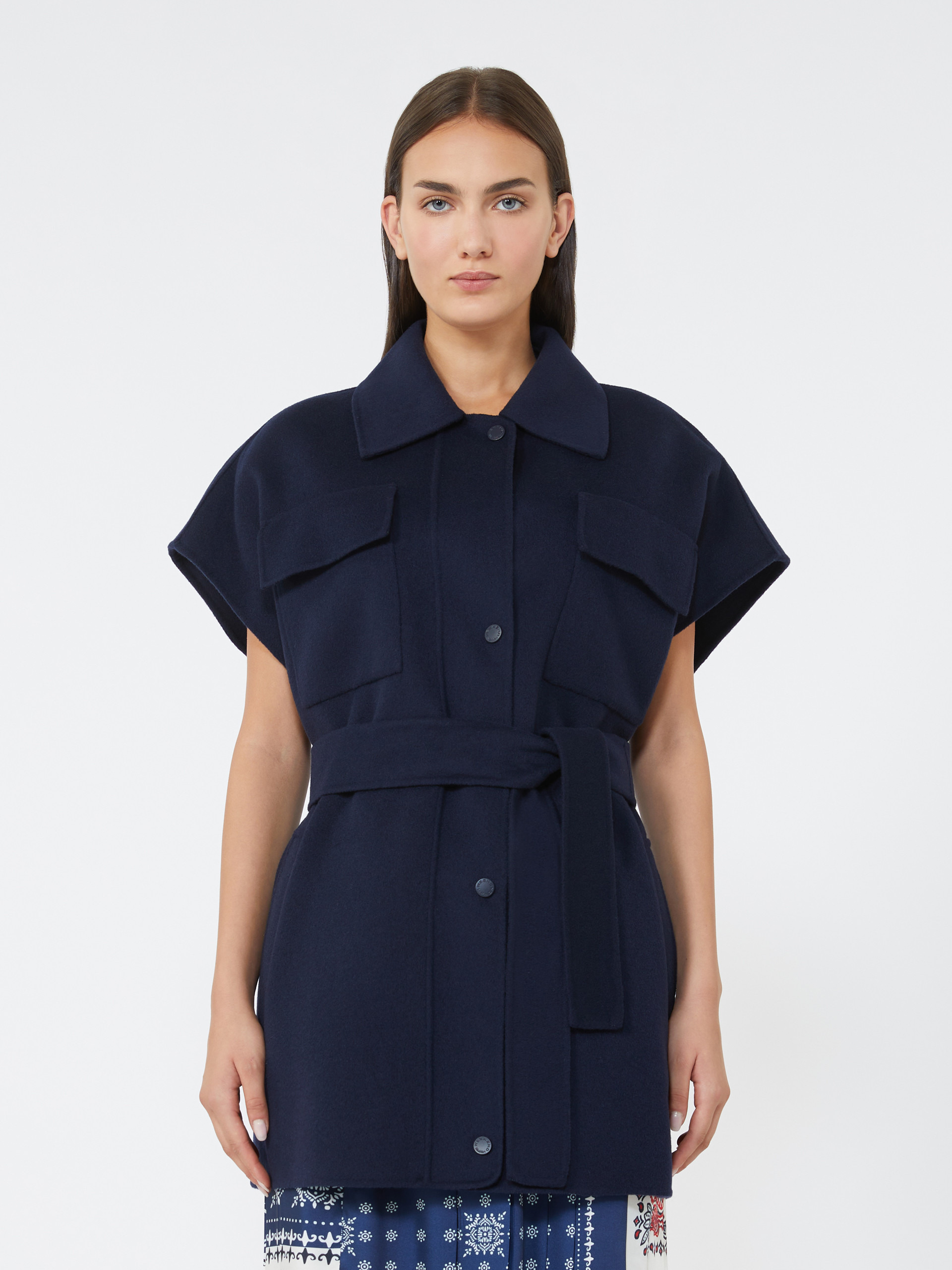 ELEGIA Wool-blend fabric jacket - 3