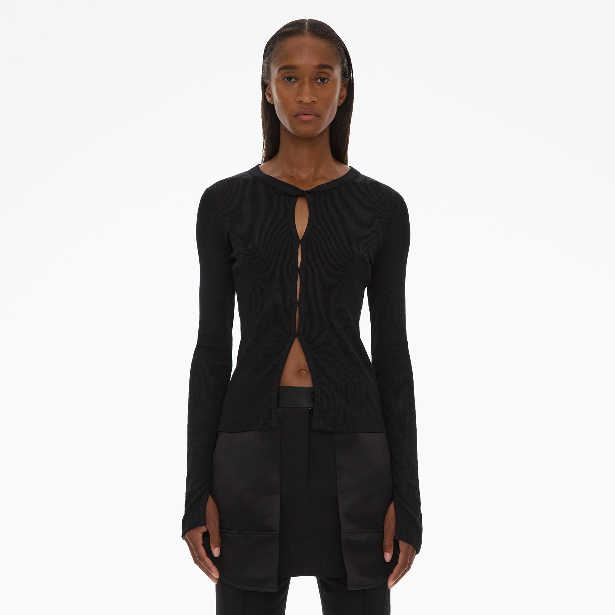 SLASH LONG SLEEVE TOP - 3