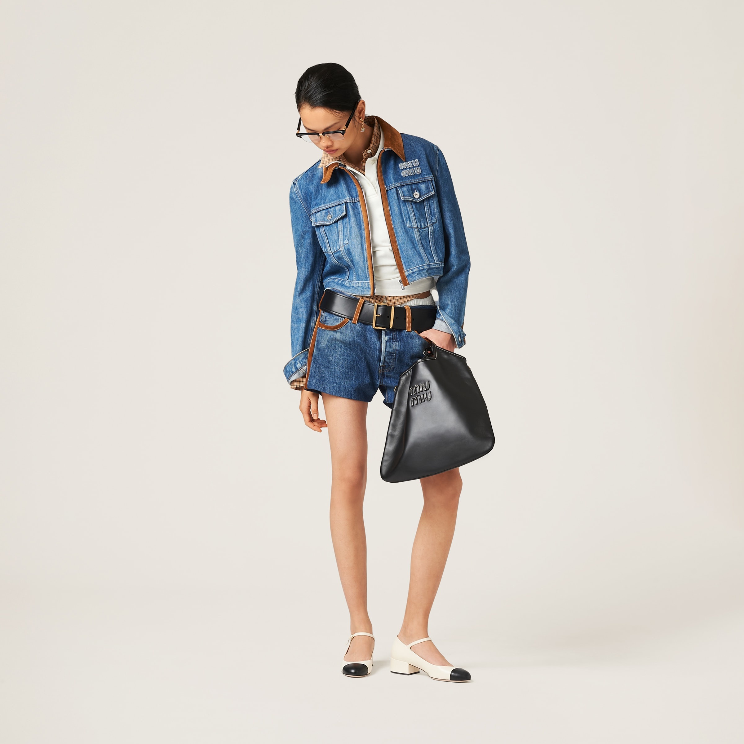 Denim blouson jacket - 2