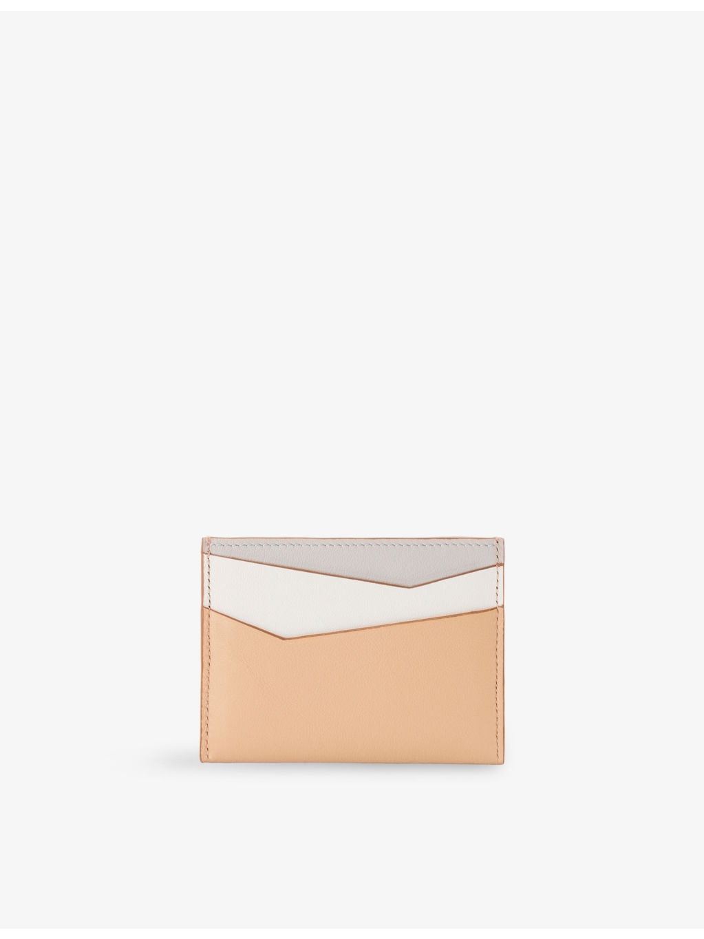 Puzzle Plain Leather Cardholder - 3