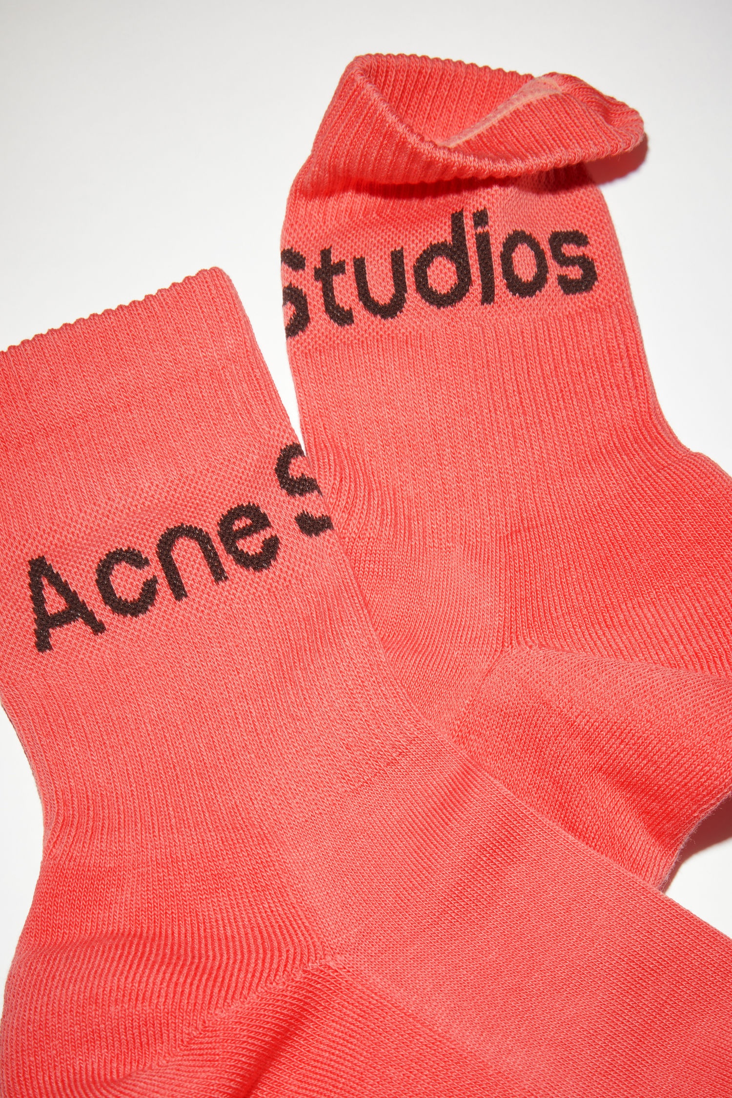 Ribbed logo socks - Blossom pink - 4