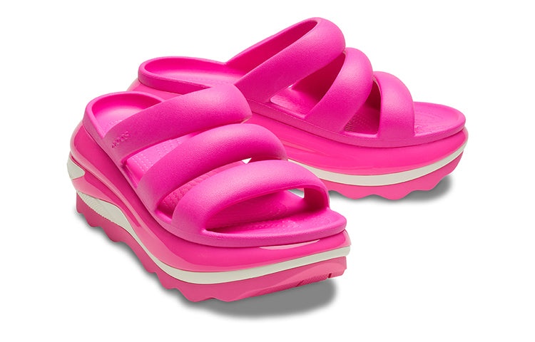 Crocs Mega Crush Triple Strap 'Pink' 209842-6TW - 4