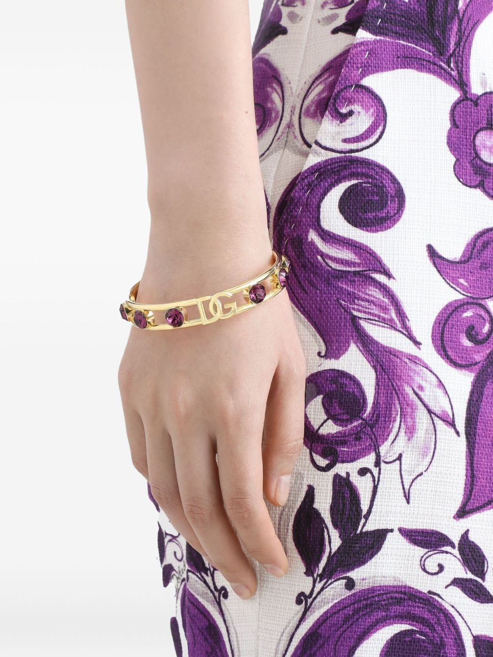 logo-plaque bracelet - 2