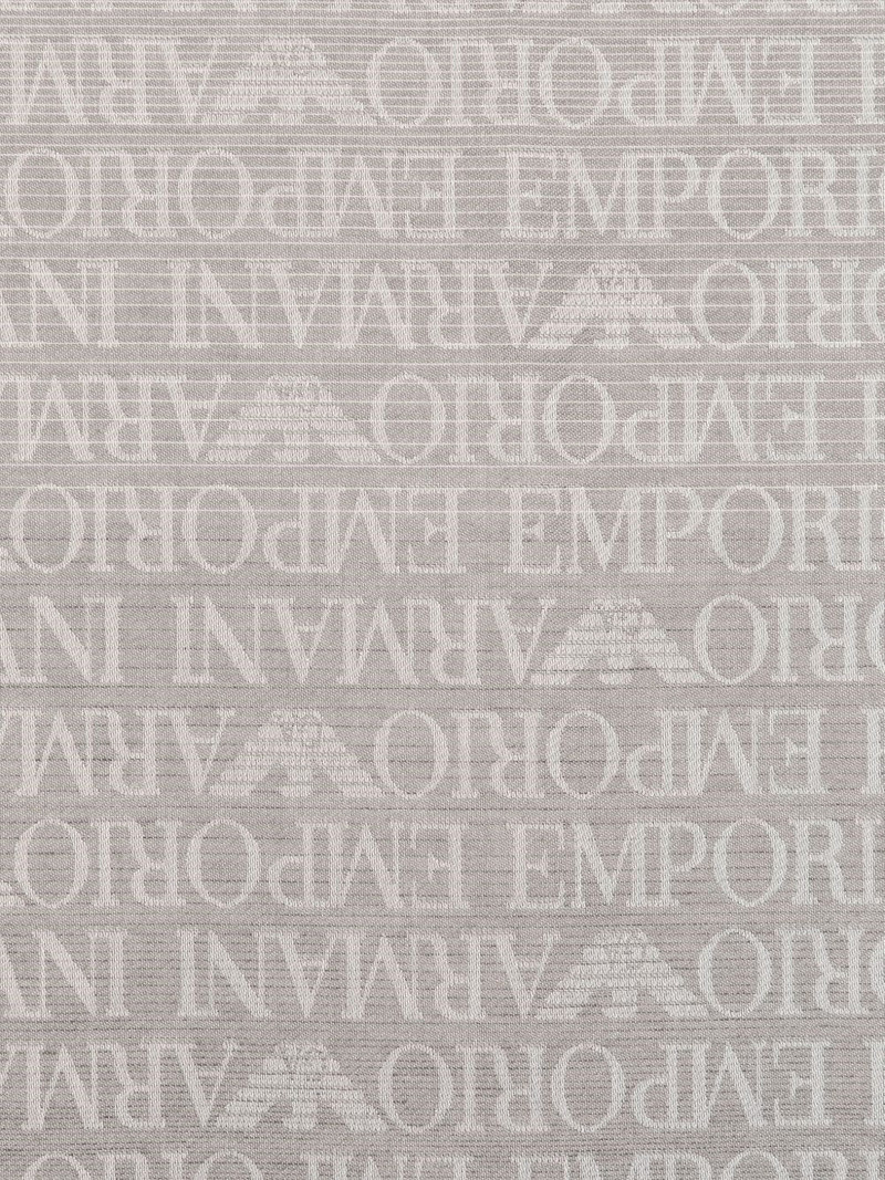 EMPORIO ARMANI Allover logo stole outlook