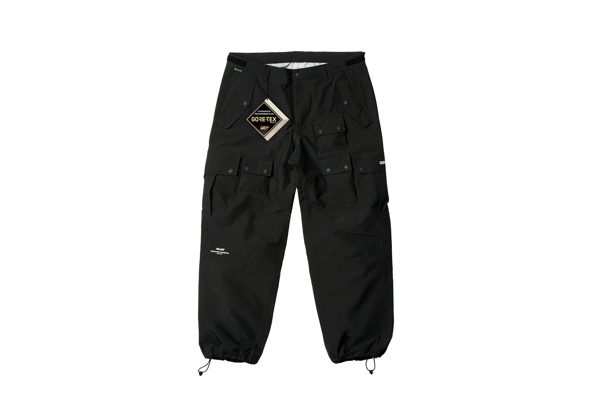 PALACE ENGINEERED GARMENTS GORE-TEX FA PANT BLACK - 2