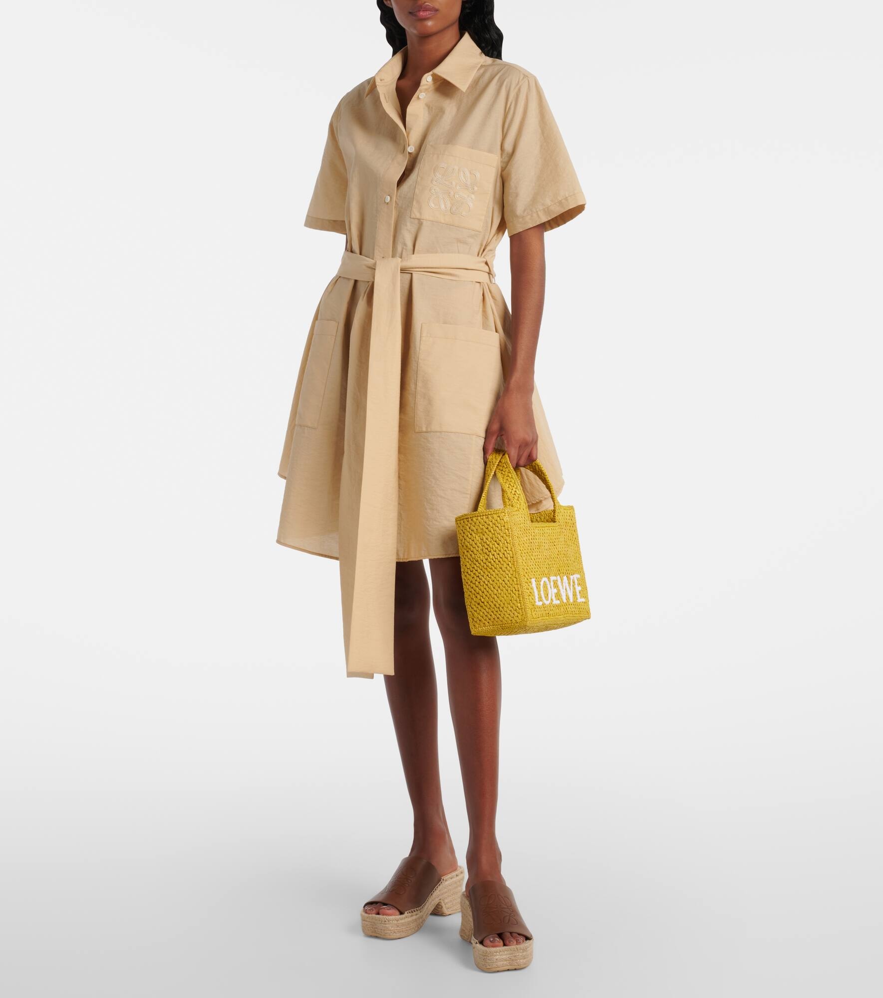 Paula's Ibiza Anagram shirt dress - 2