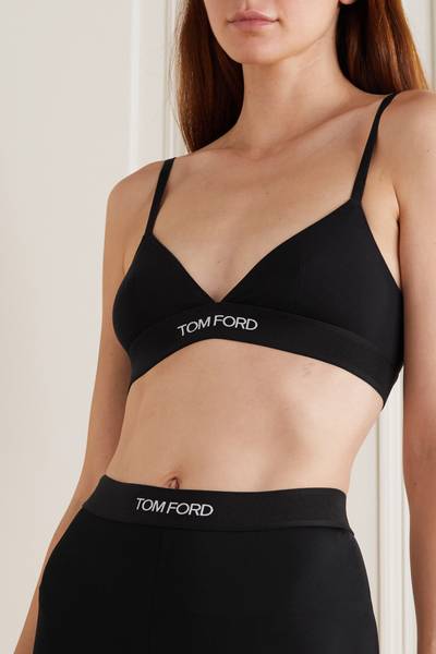 TOM FORD Stretch-modal jersey soft-cup triangle bra outlook
