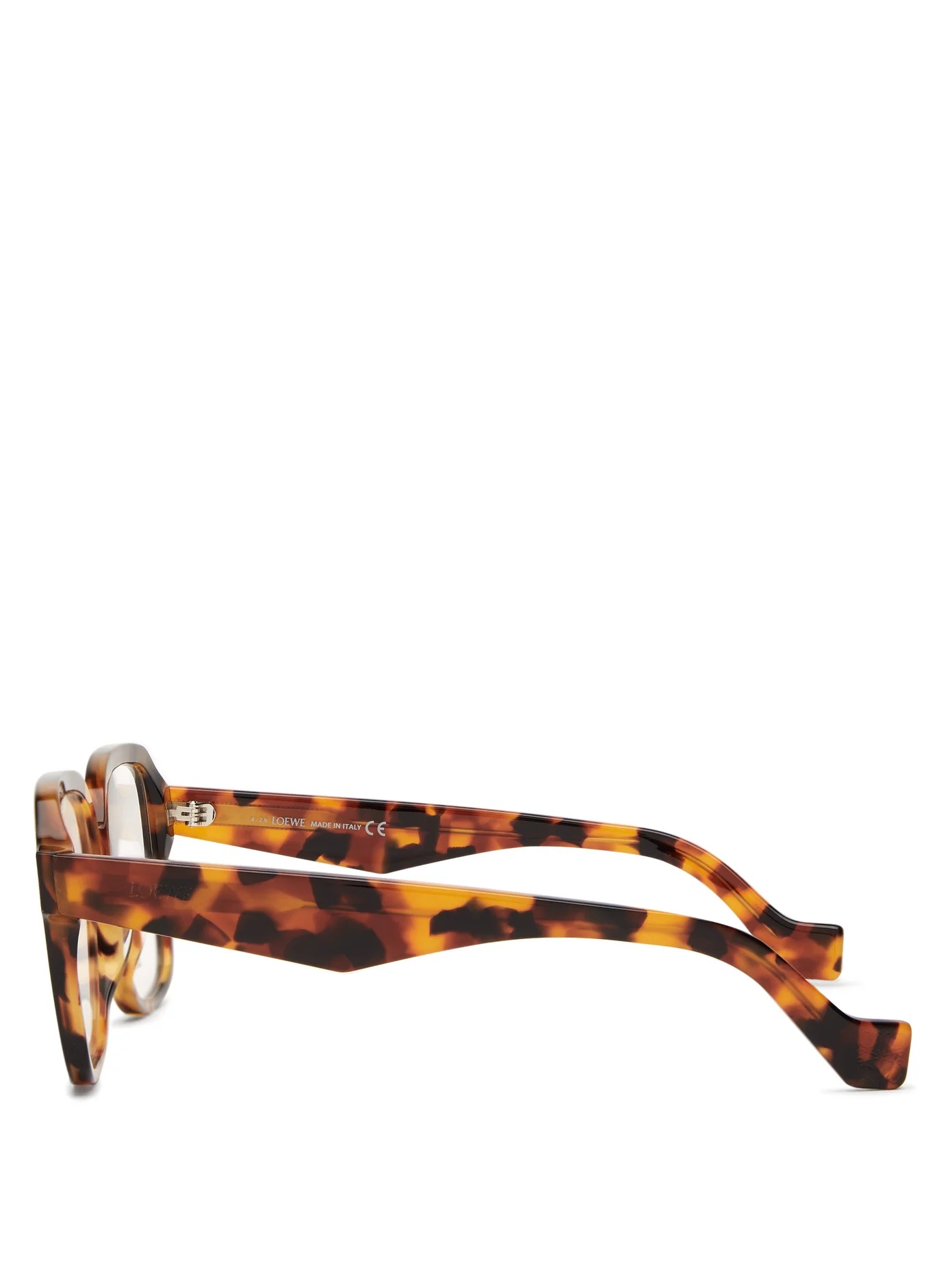 Oversized square acetate glasses - 4