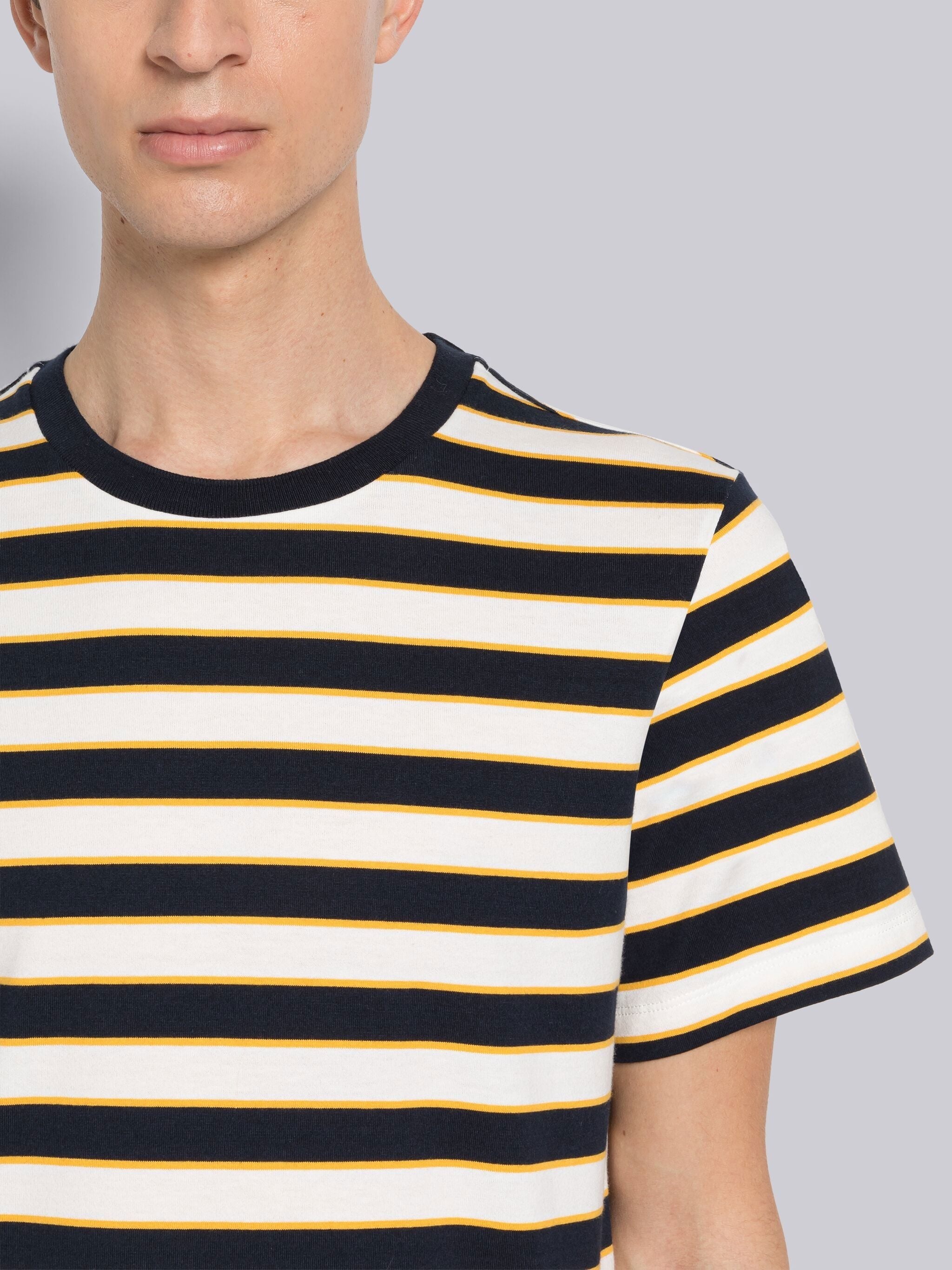 Stripe Midweight Jersey Tee - 5