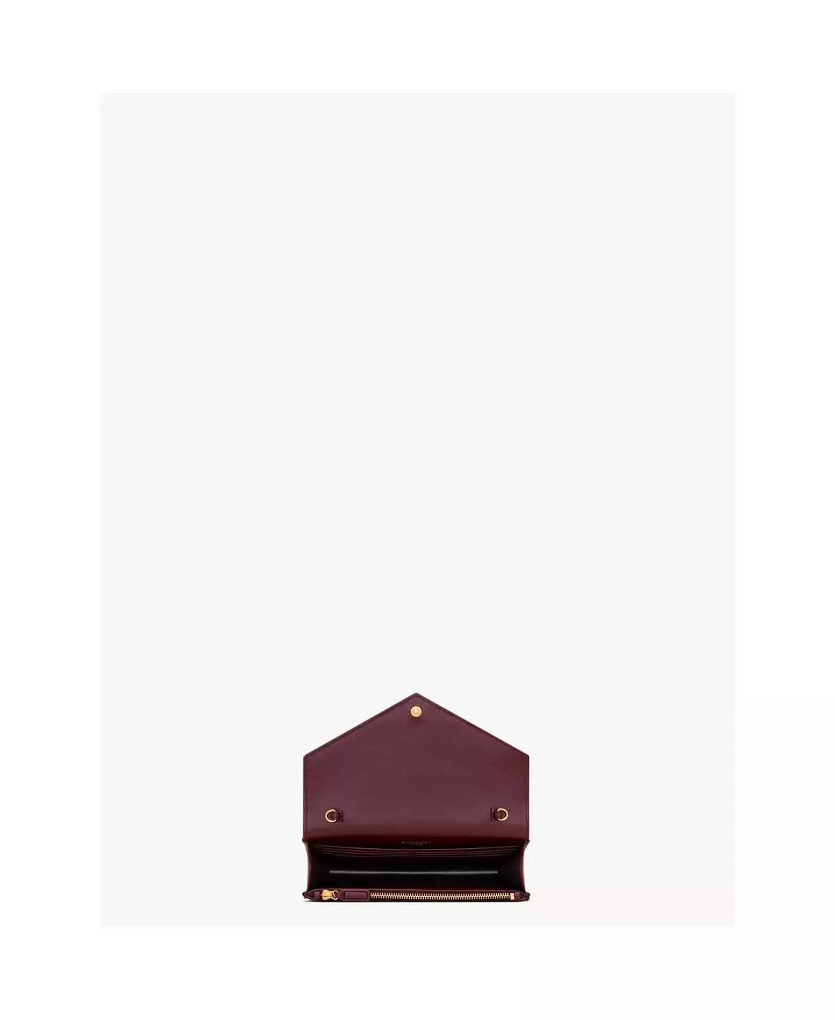 Cassandre Envelope Chain Wallet in Grain Leather - 2