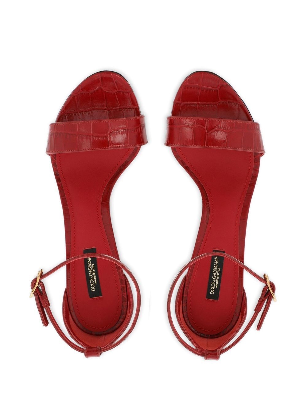 DG barocco-heel sandals - 4