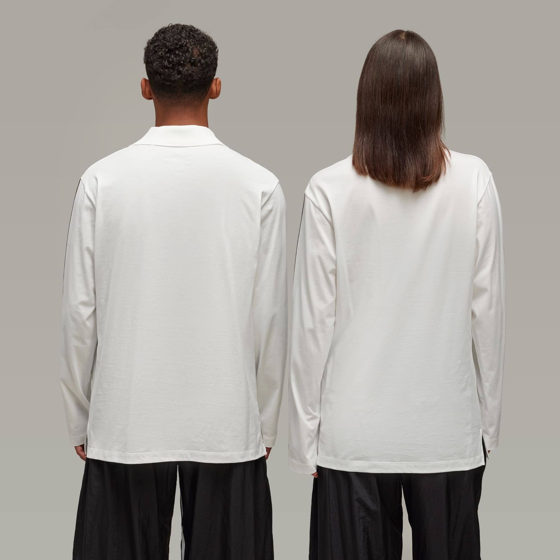 Y-3 Graphic Logo Long Sleeve Tee - 4