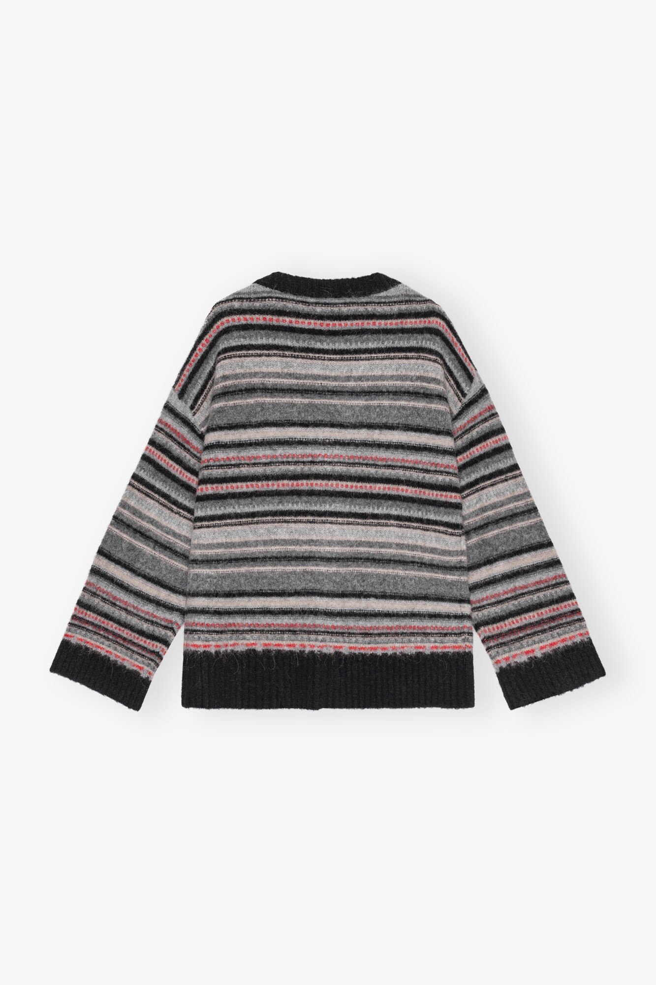 STRIPE BOXY CARDIGAN - 6