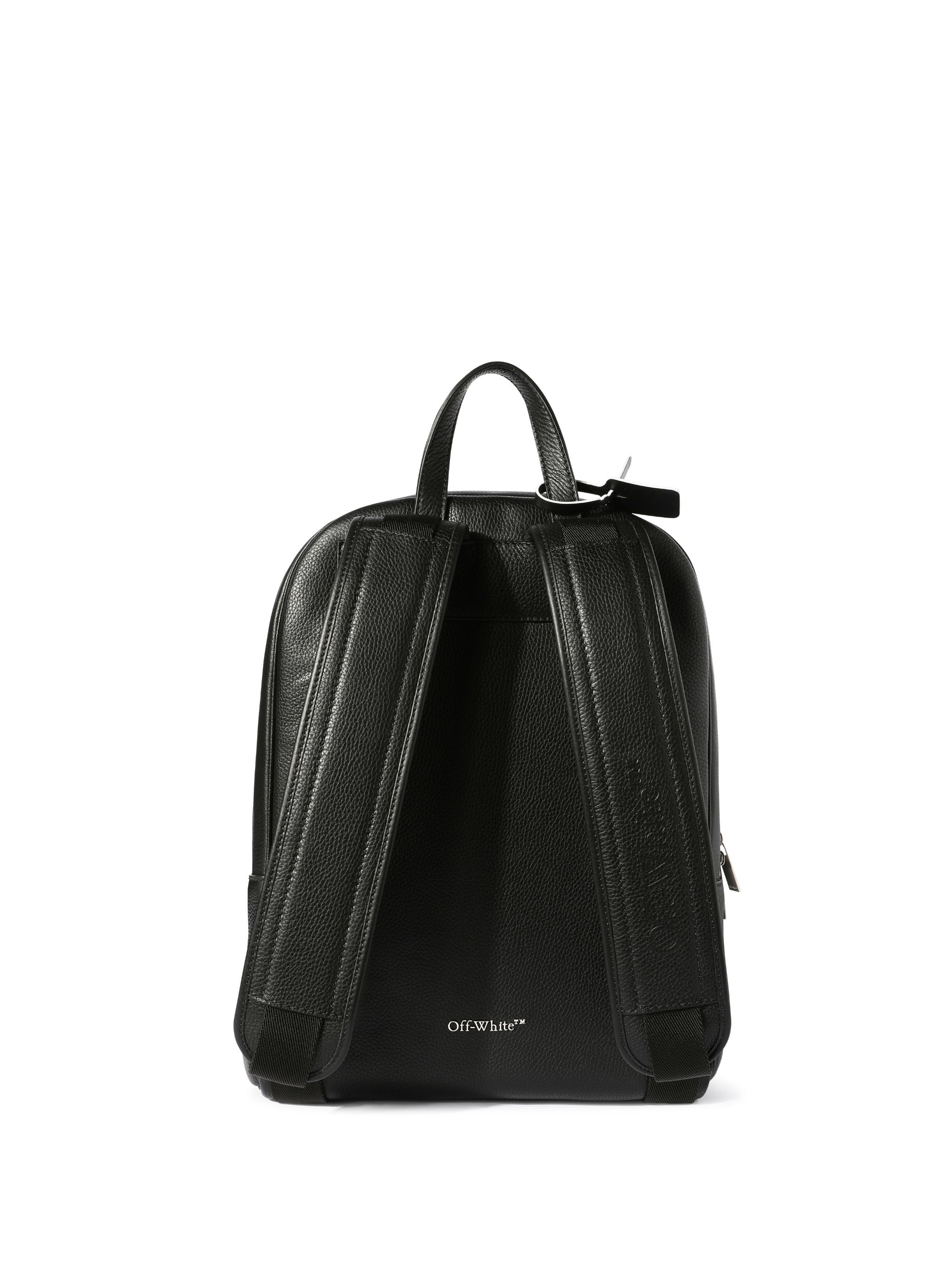 Diag Leather Backpack - 4
