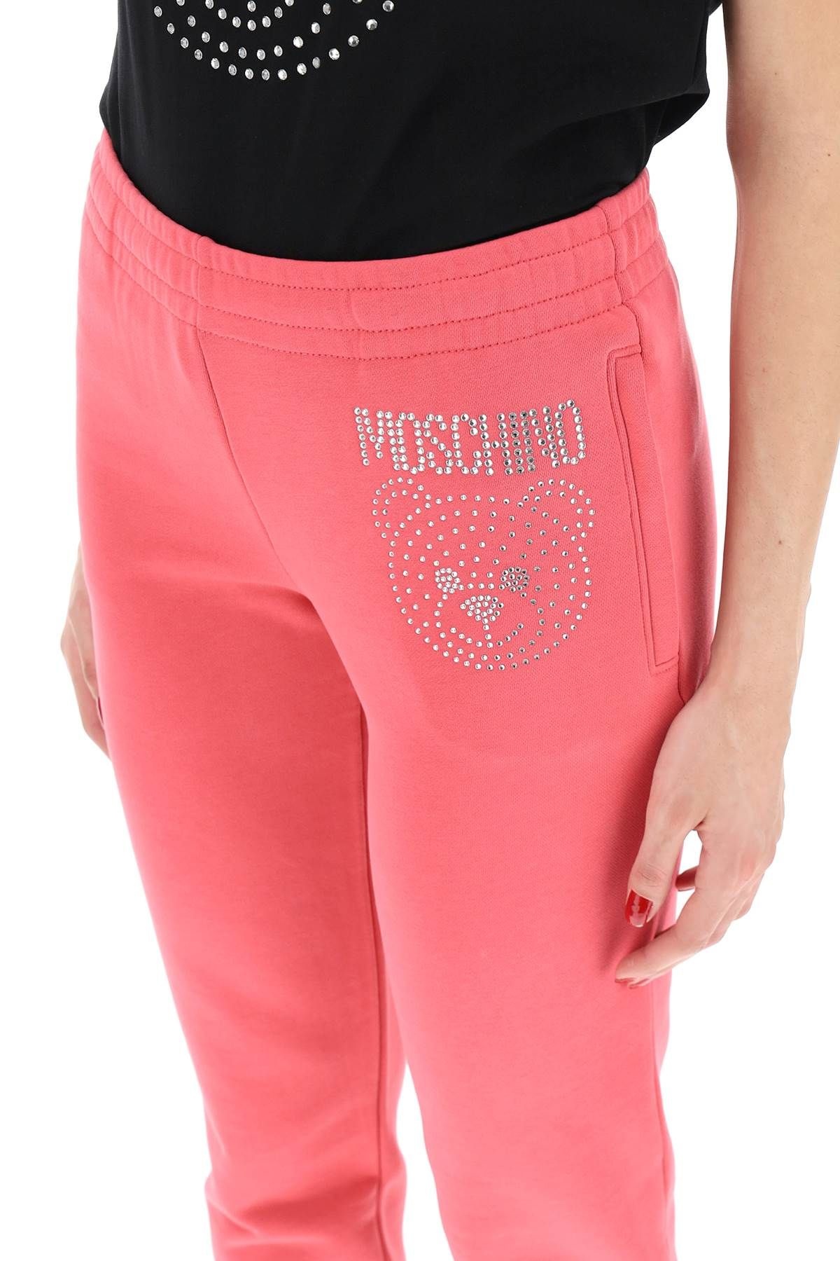 CRYSTAL TEDDY SWEATPANTS - 5