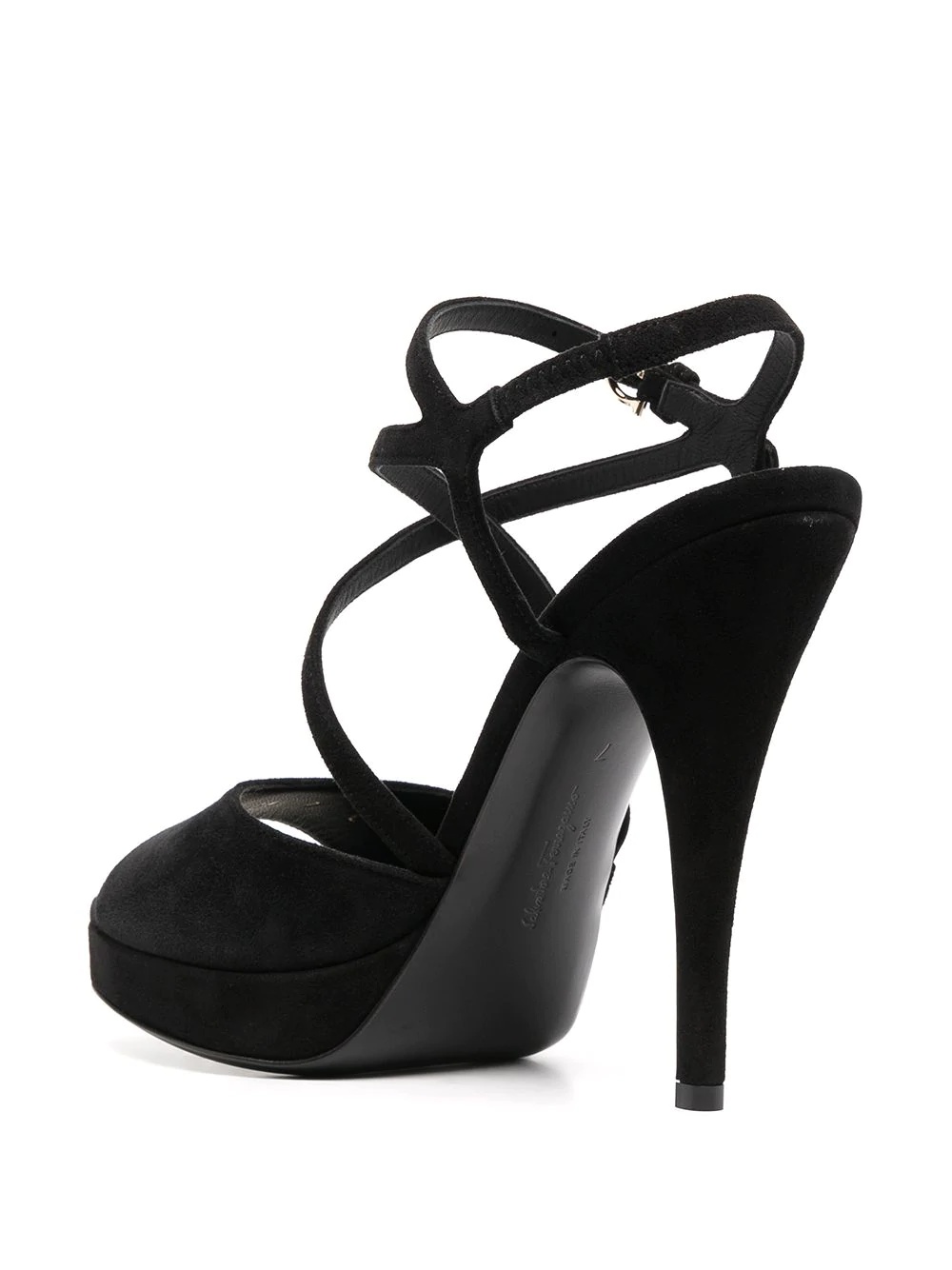 strappy buckle-fastening sandals - 3