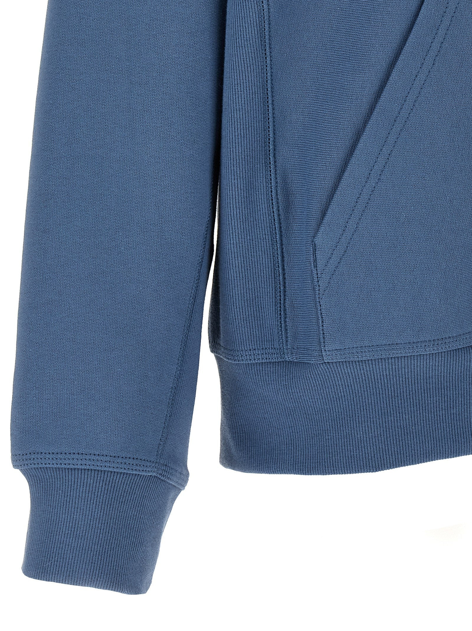 American Script Sweatshirt Blue - 4