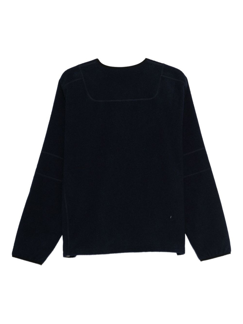 GR10K panelled sweatshirt outlook