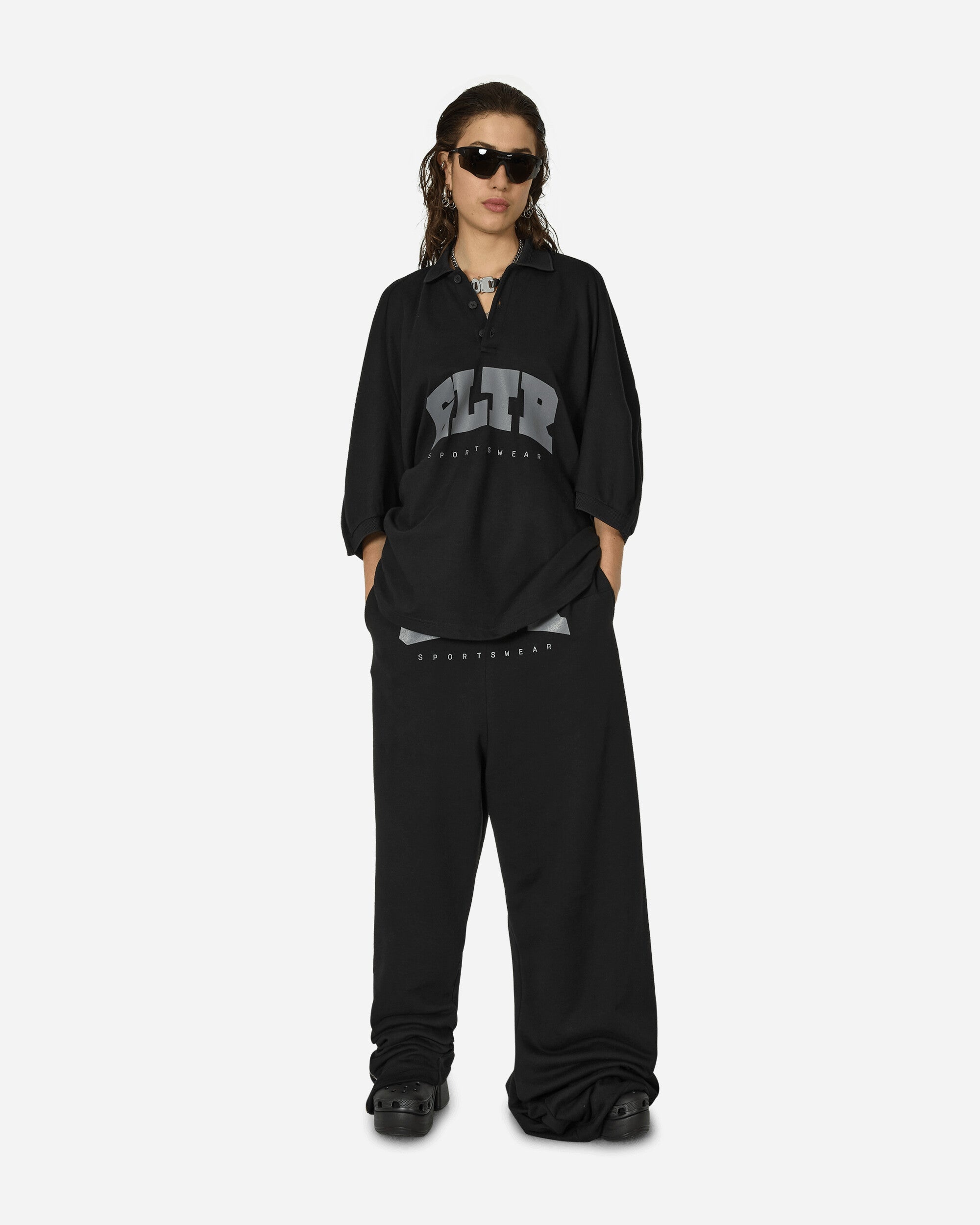 Jean Paul Gaultier Shayne Oliver GLTR Polo Black | slamjam