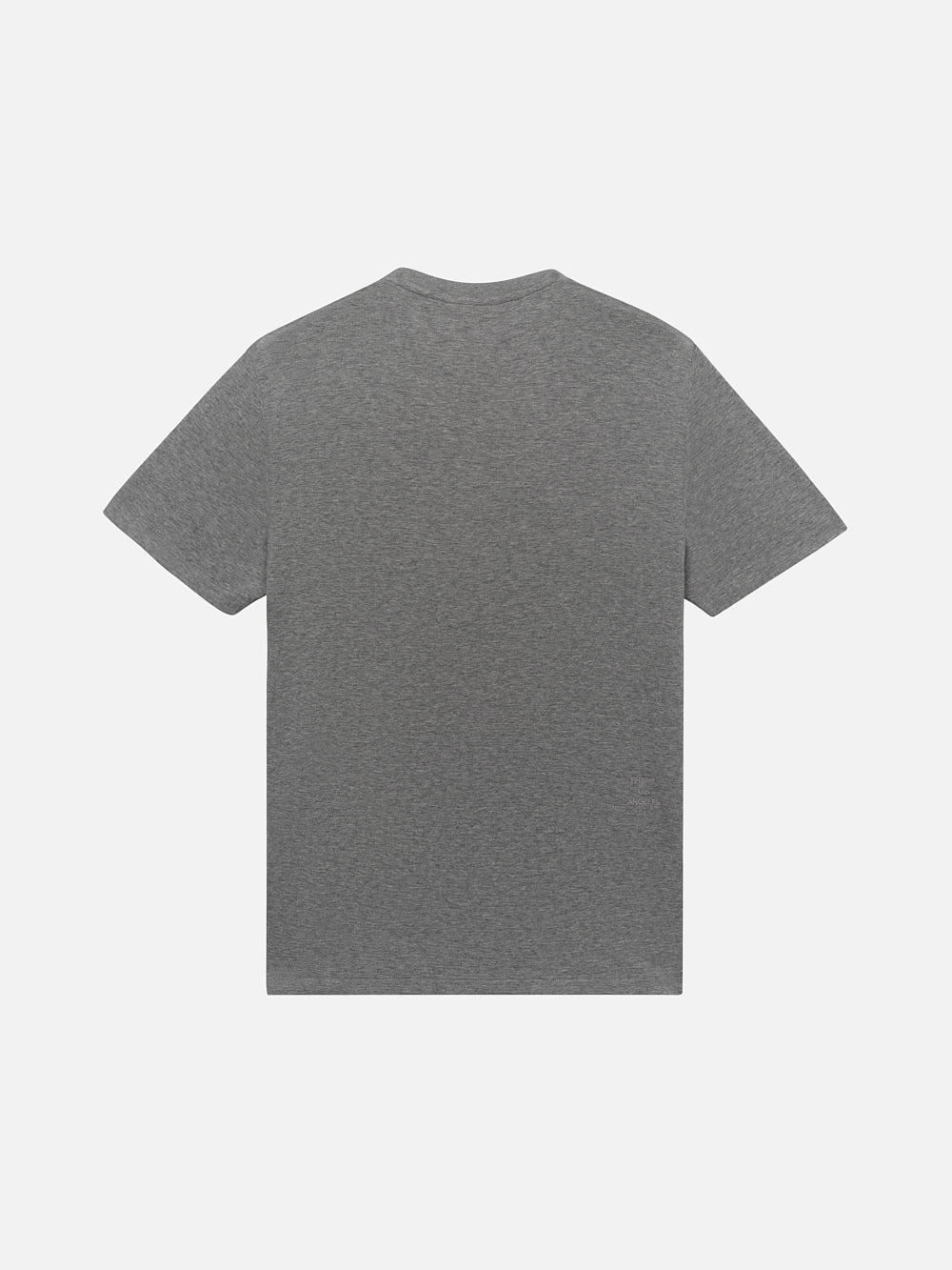 Duo Fold Tee in Heather Grey - 2