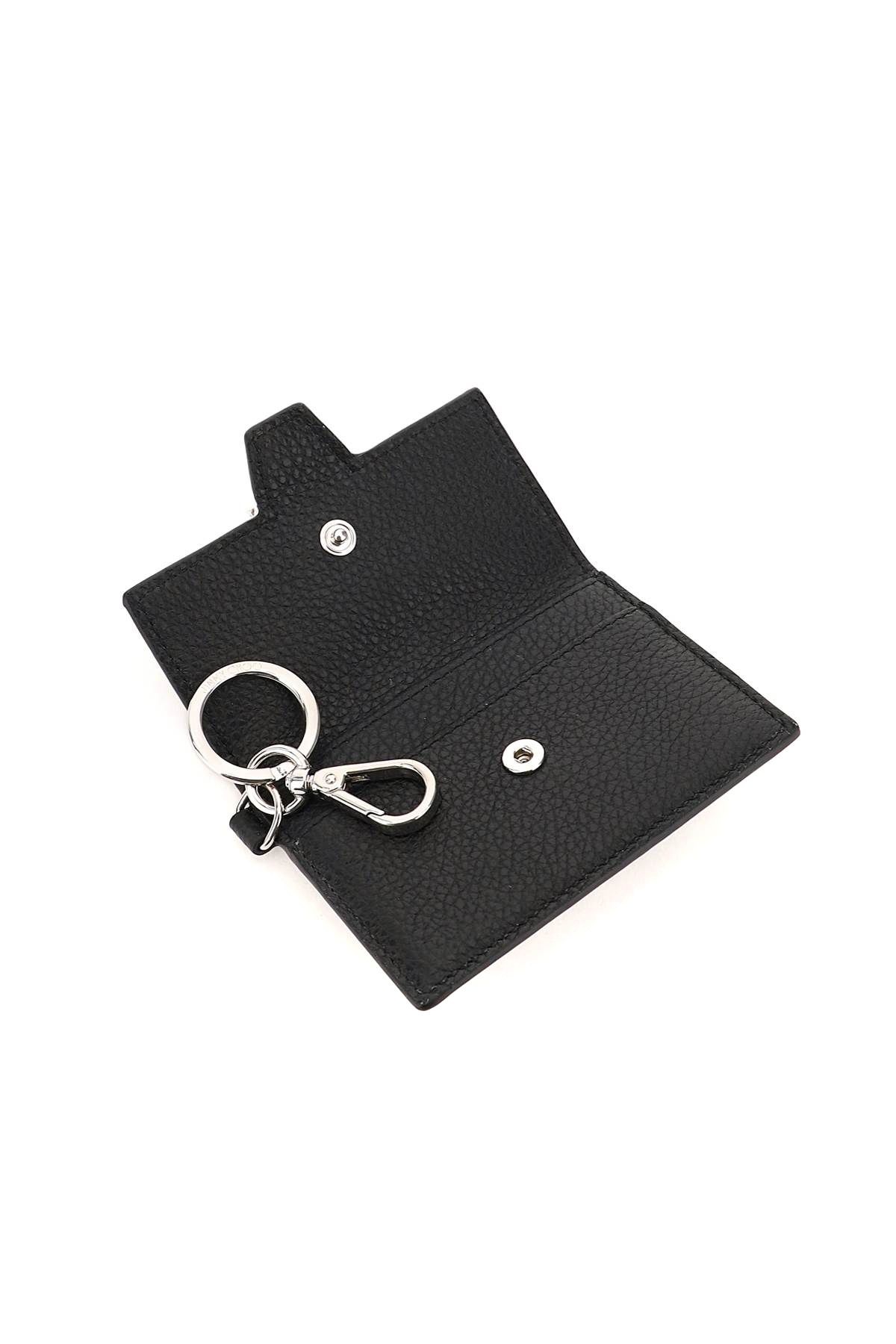 FLAP CARDHOLDER WITH CRYSTAL BUCKLE - 2