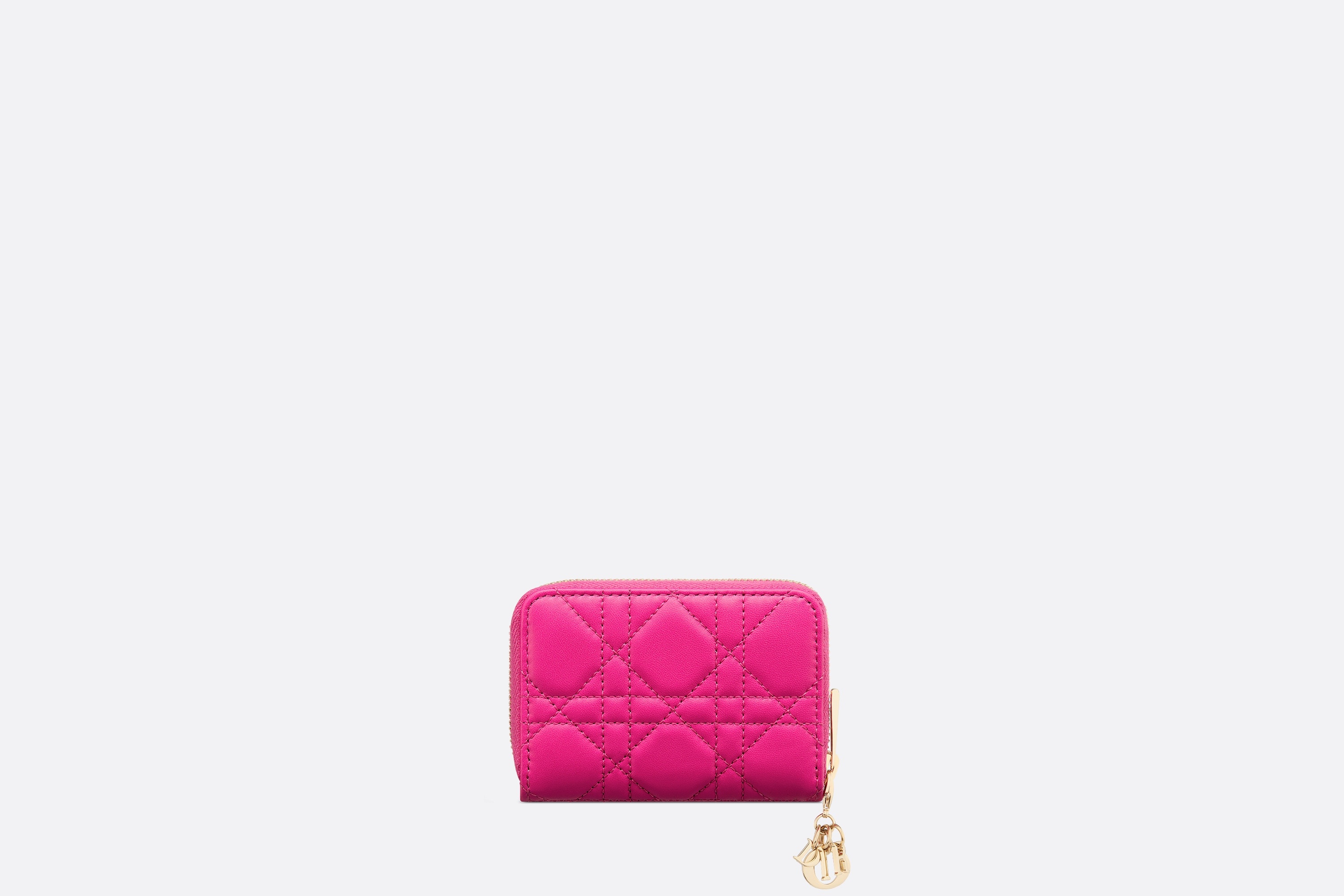 Small Lady Dior Voyageur Coin Purse - 4