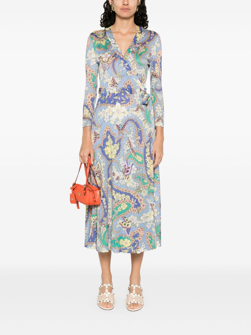 Etro floral-print dress outlook