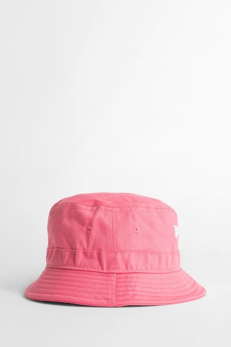 Palm angels women's pink logo bucket hat - 2