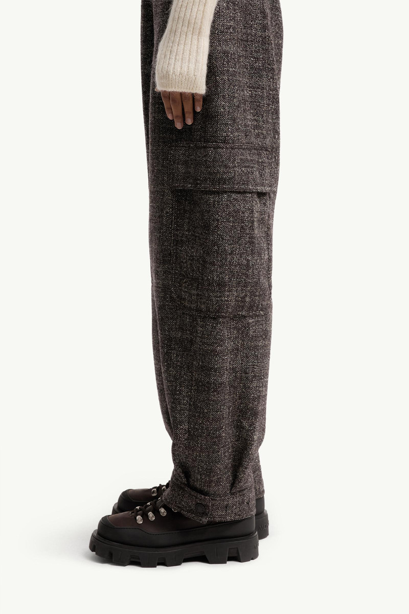 Mouliné Wool Cargo Pants 3