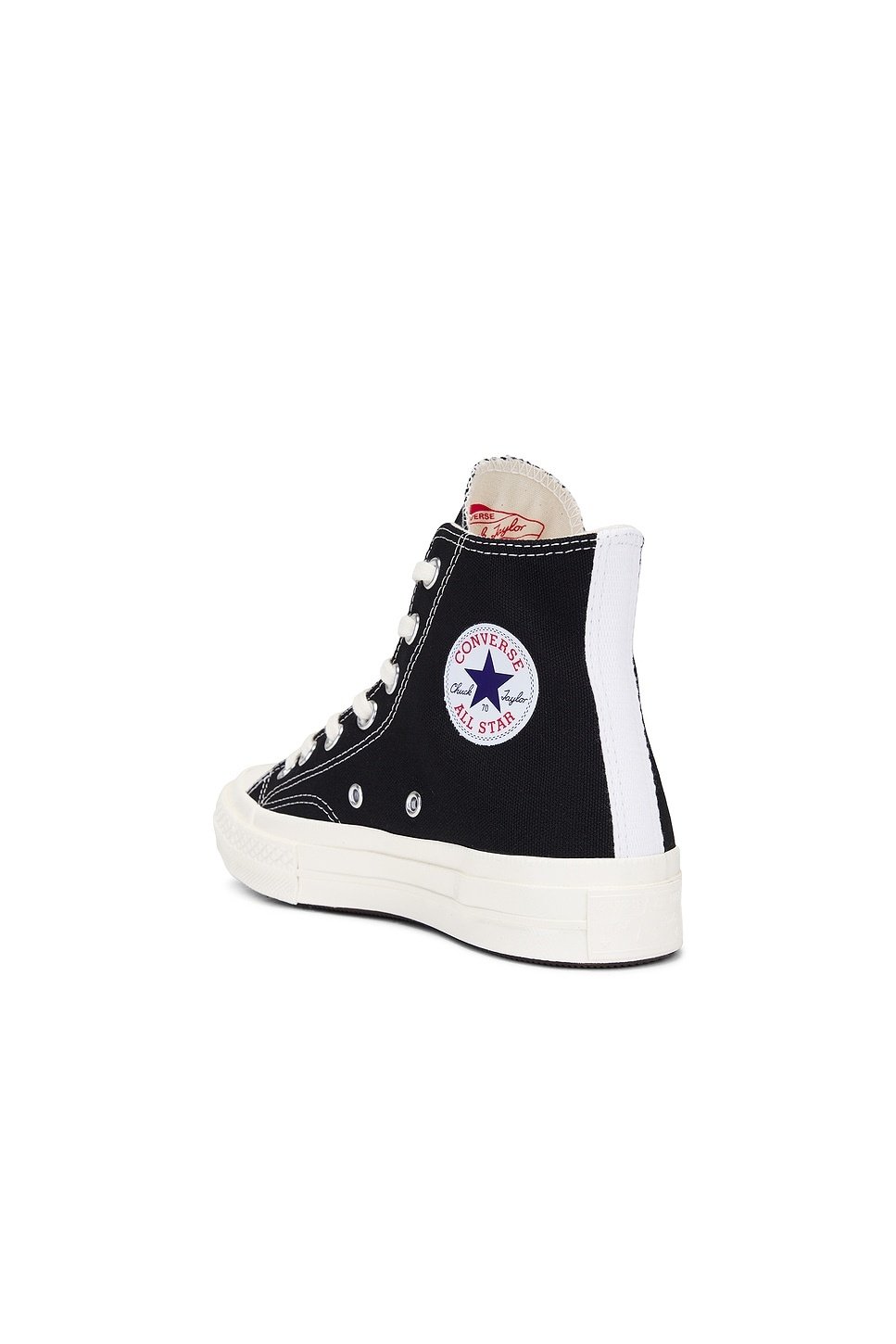 Small Red Heart High Top Sneaker - 3