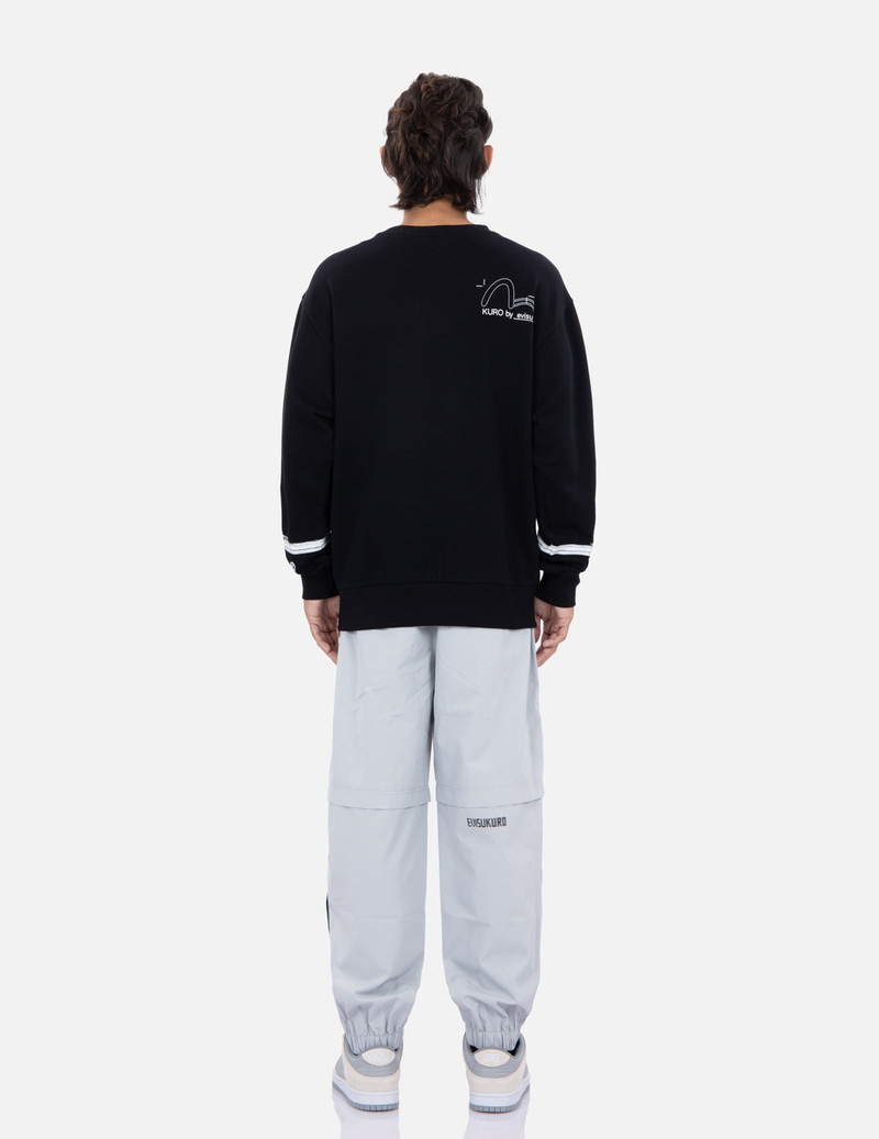 Slogan Print Oversized Sweatshirt 6