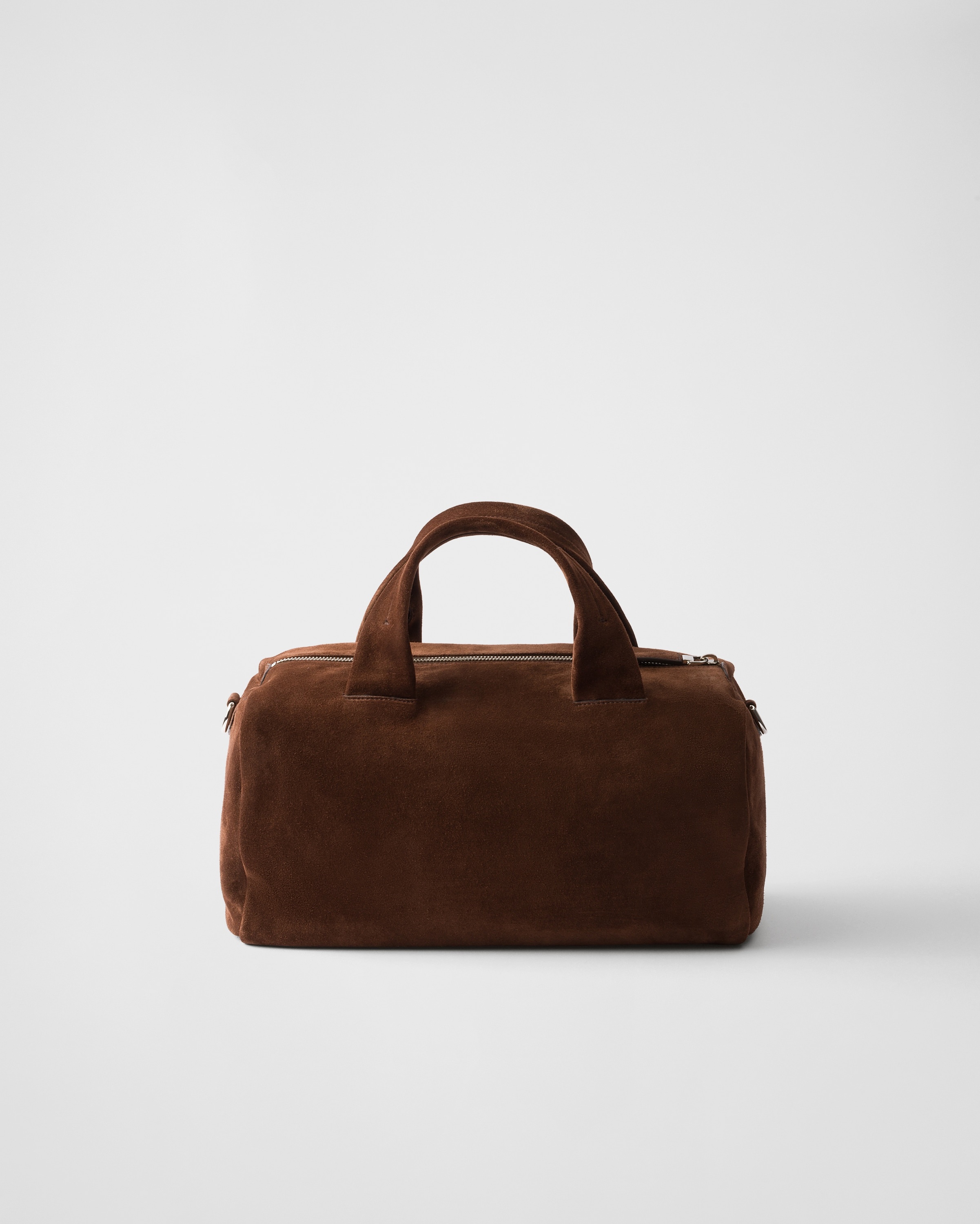 Suede duffle bag - 4