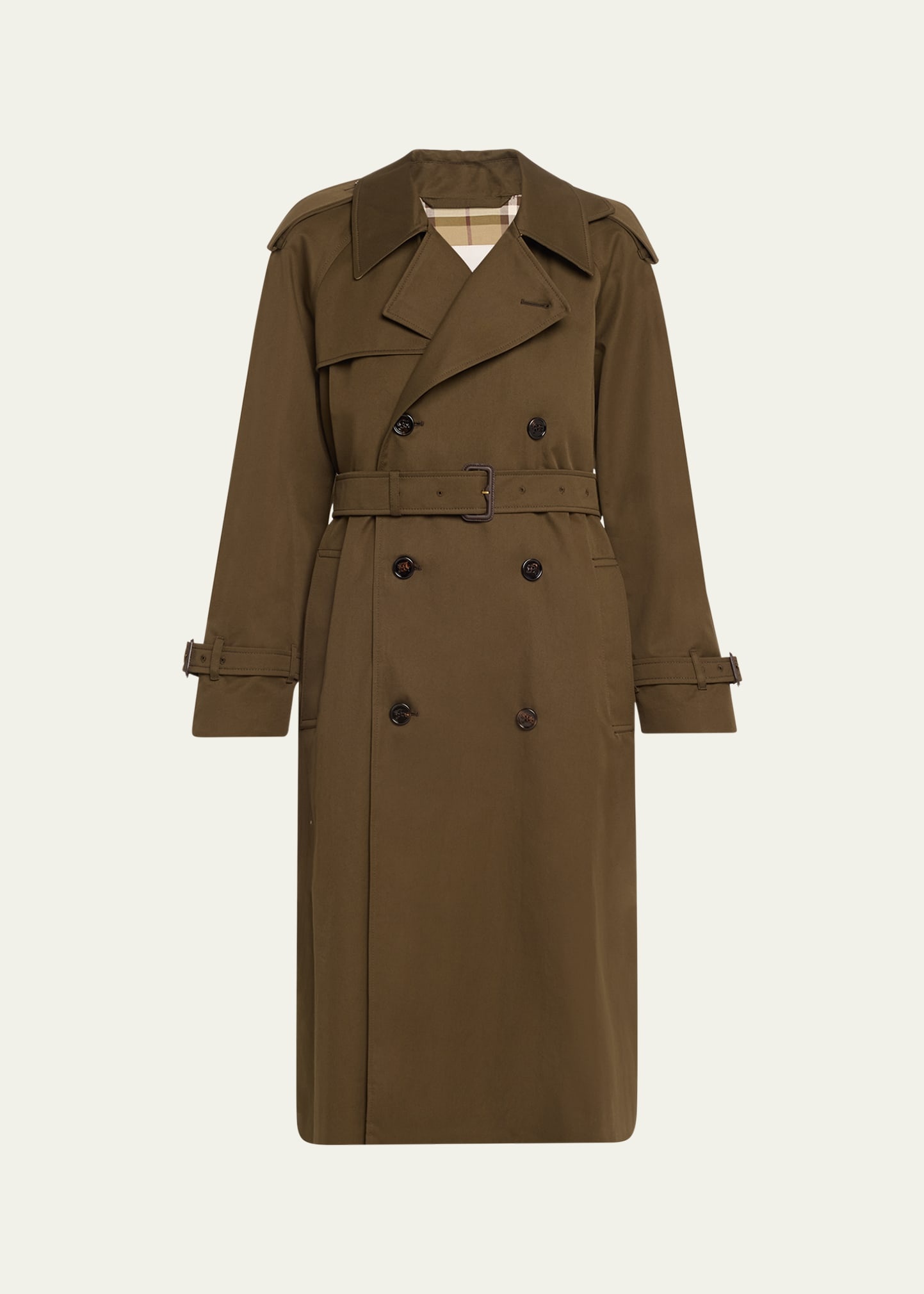 Belted Trench Coat - 1