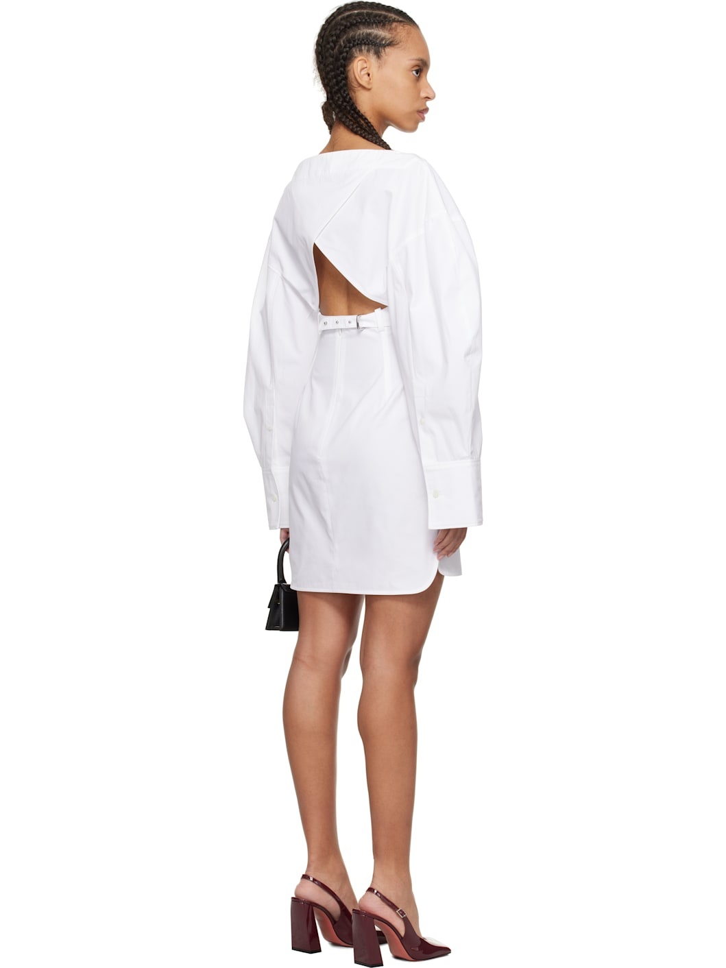 White La Casa 'The Casaco shirt dress' Minidress - 3