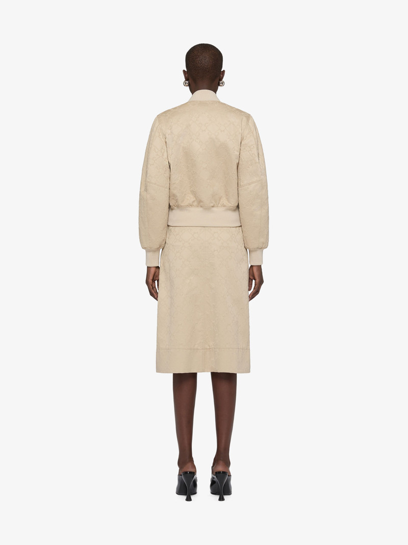 BOMBER IN MONOGRAM 72 COTTON 3