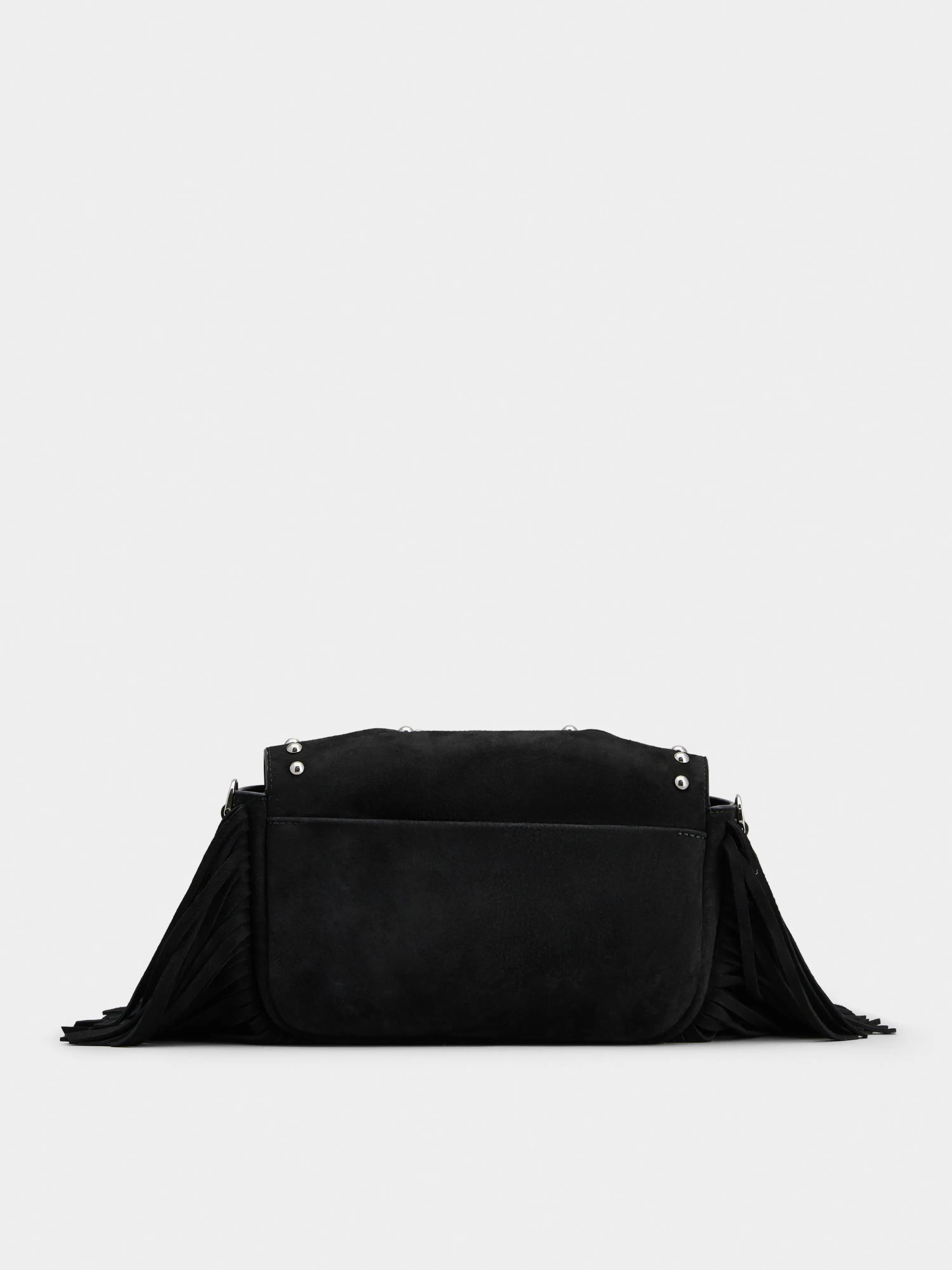 Viv' Choc Mini Bag in suede - 5