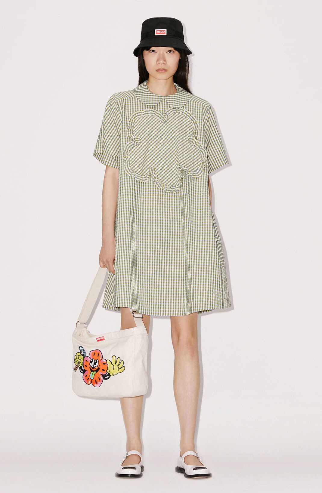 Gingham babydoll dress - 2