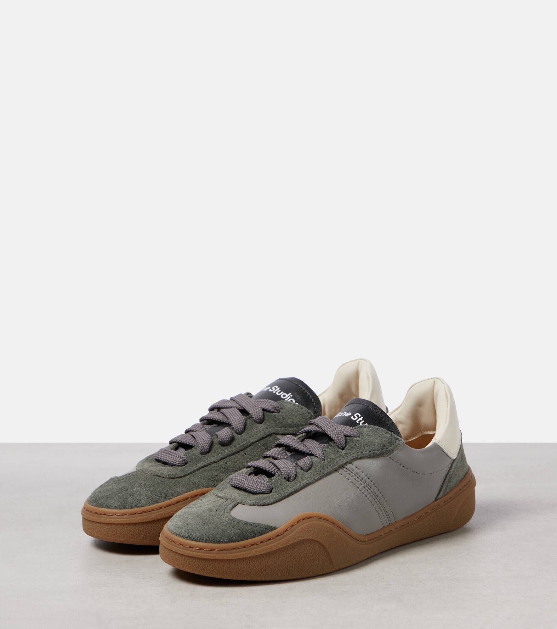 Bars leather sneakers - 4
