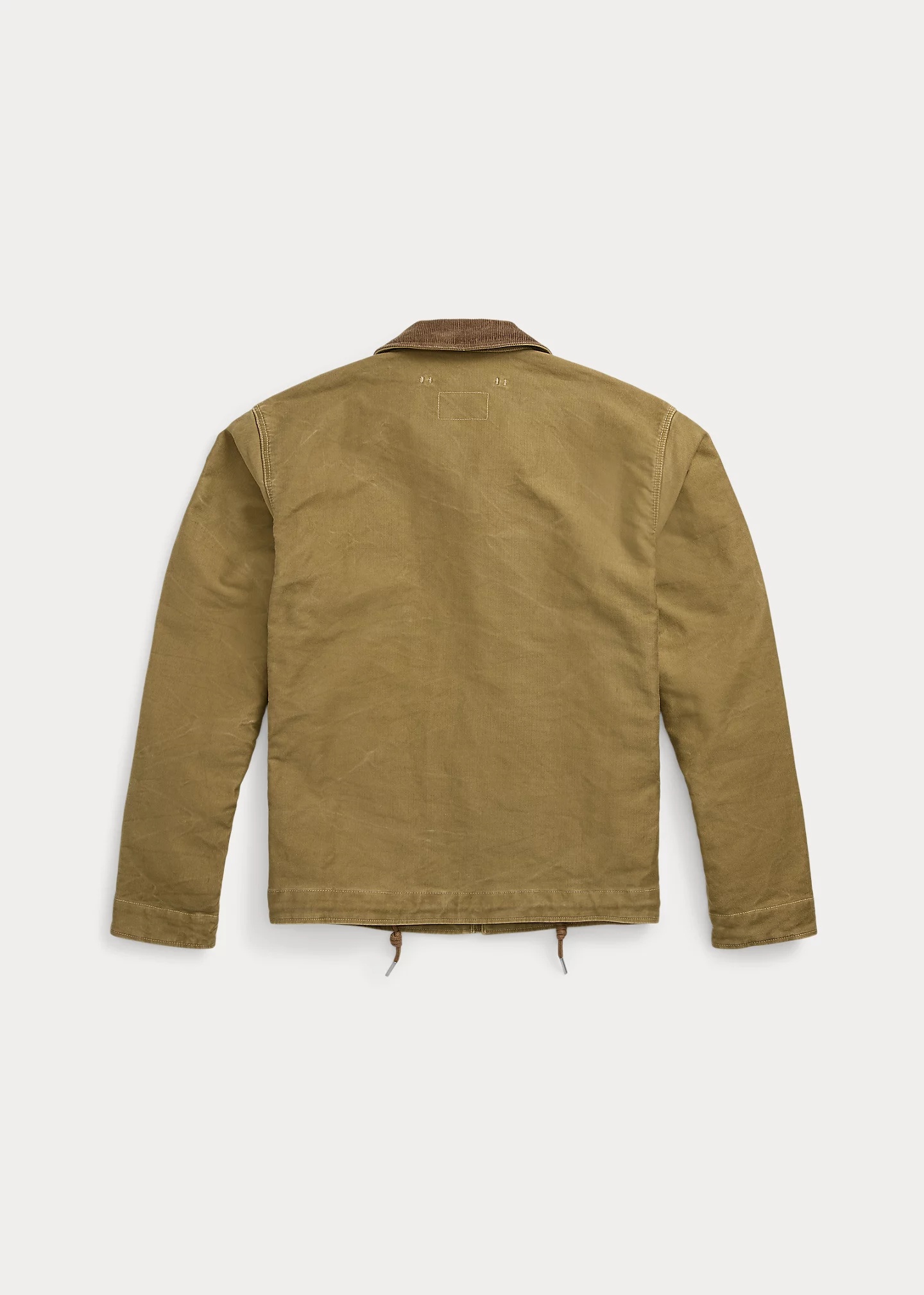 Corduroy-Collar Cotton Deck Jacket - 2