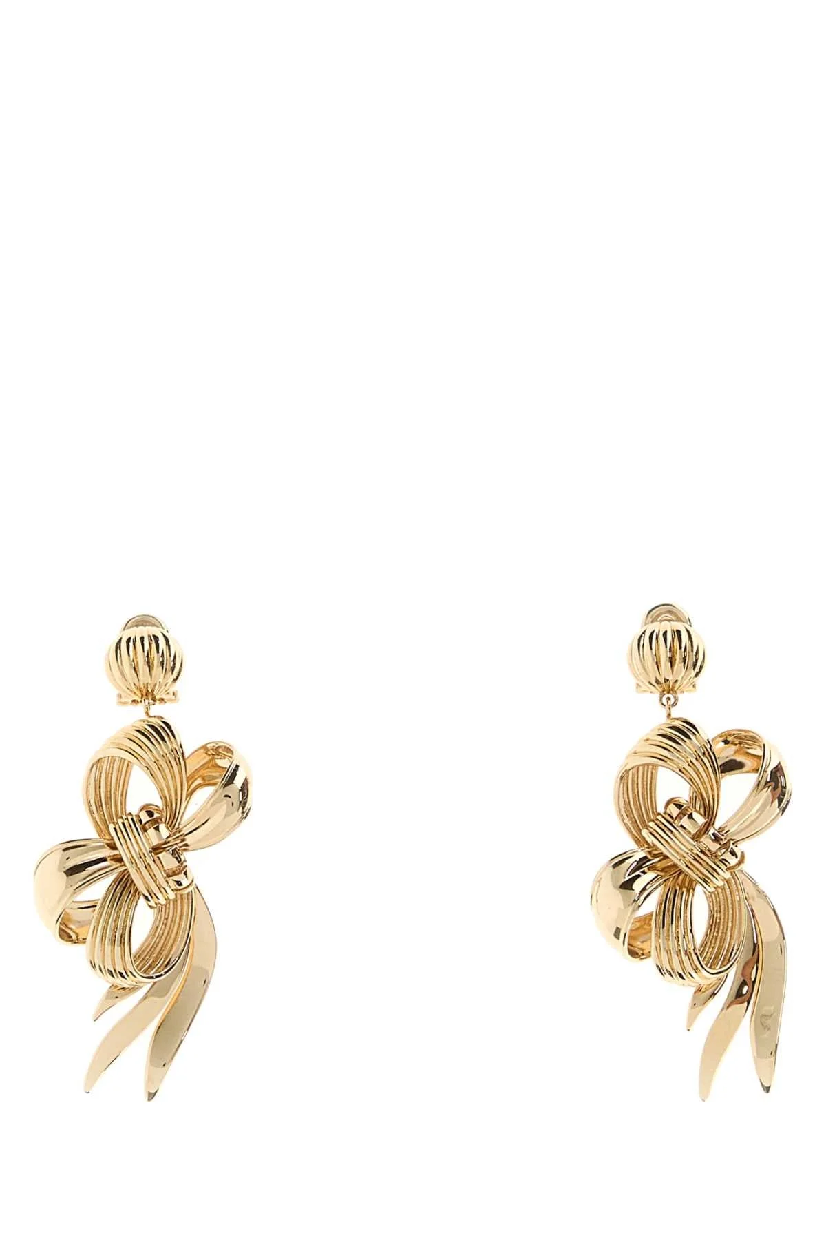 Miu Miu Women Gold Metal Earrings - 1