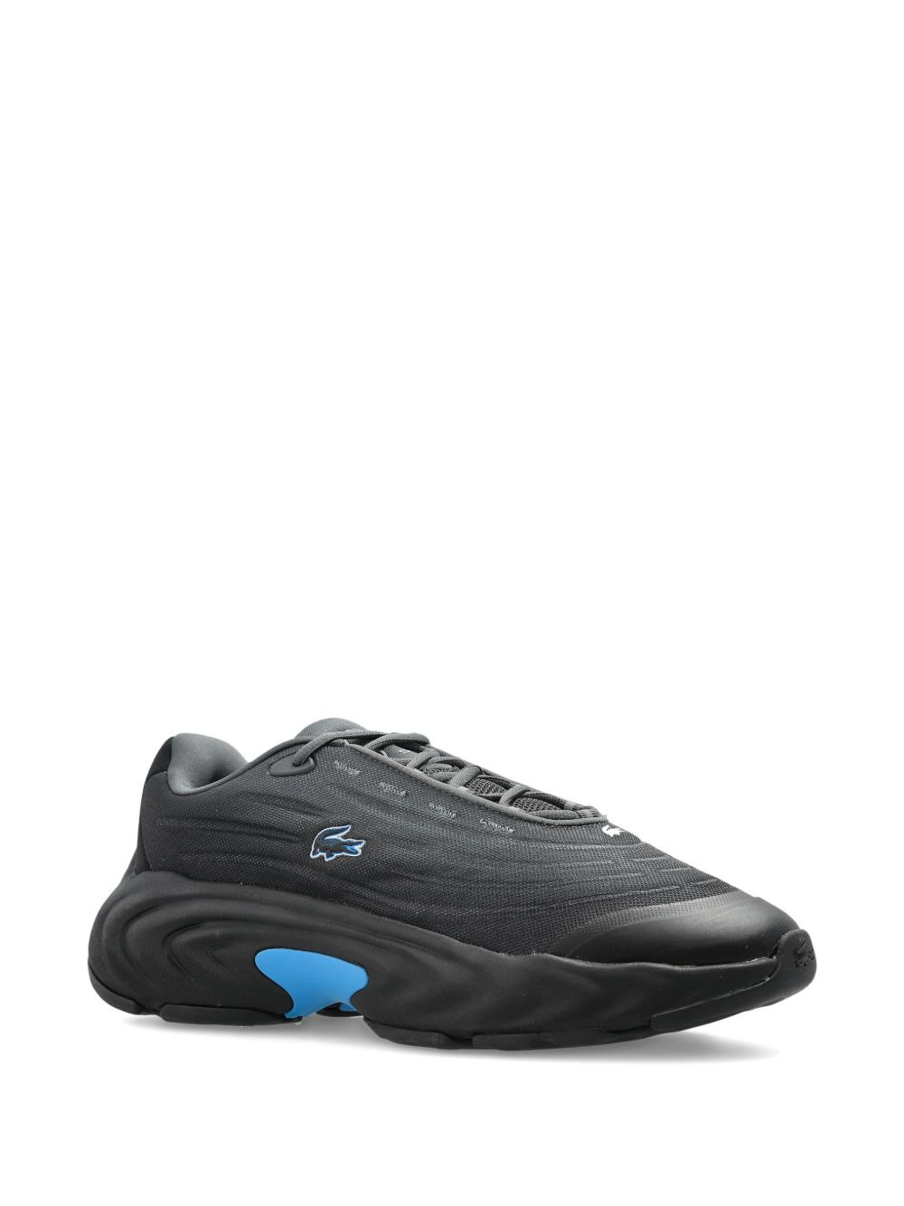 logo-patch lace-up sneakers - 2