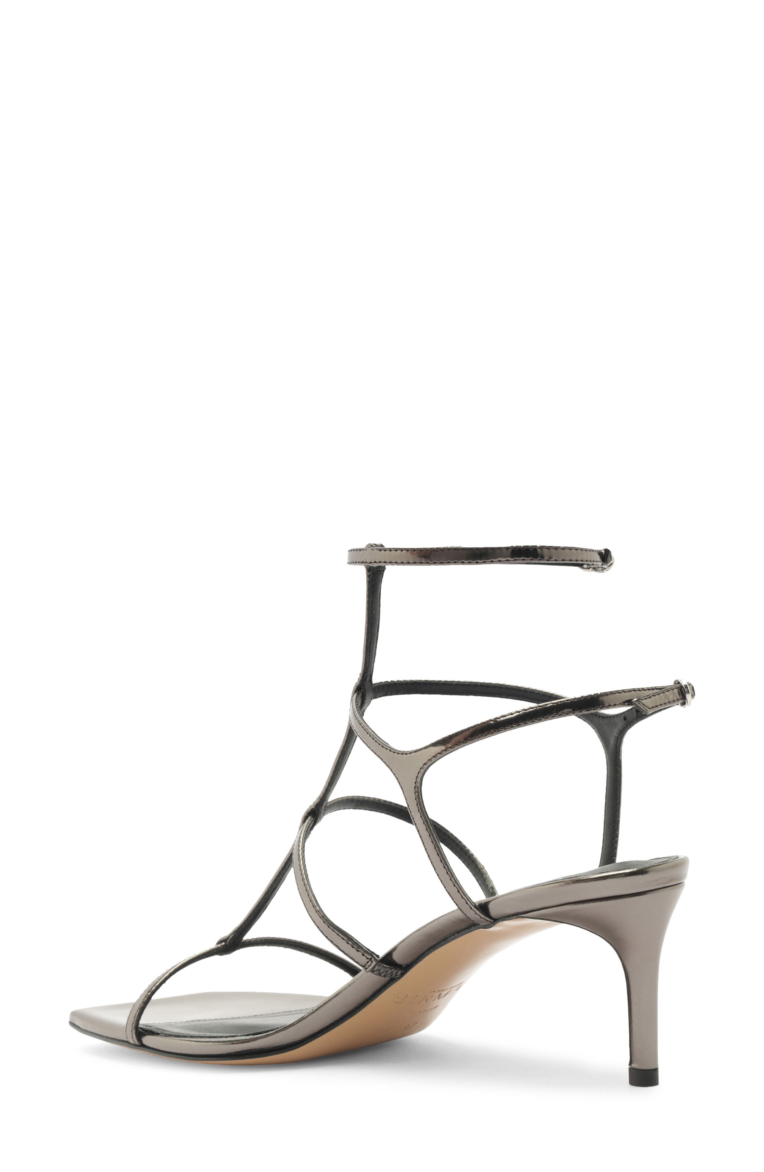Alexandre Birman Amanda Cage Sandal in Graphite at Nordstrom - 2