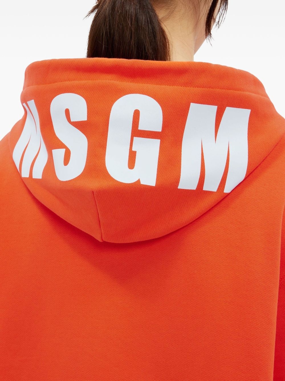 logo-print hoodie - 5