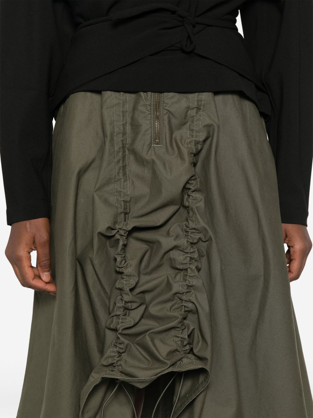 logo-patch mini skirt - 5