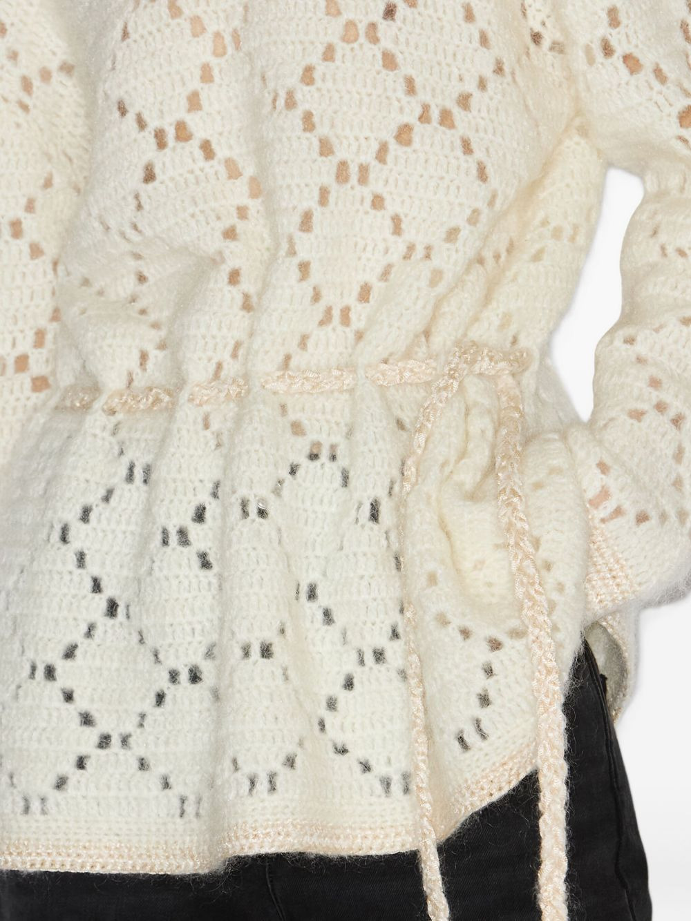 Merida diamond-pattern pullover - 5