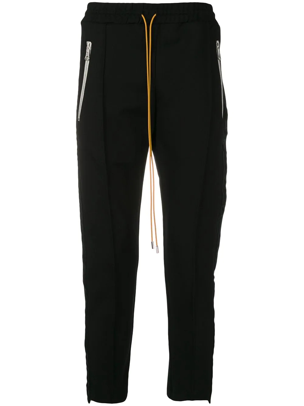 elasticated-waist sweatpants - 1